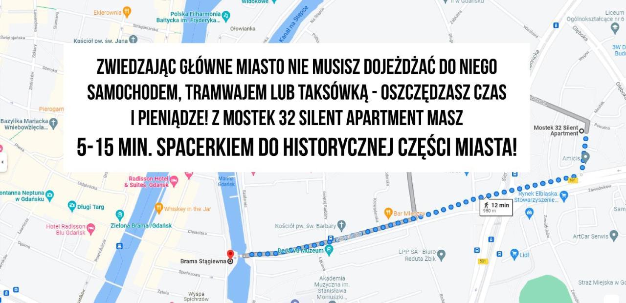 Mostek 32 Silent Apartment Gdansk Ngoại thất bức ảnh